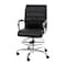 Flash Furniture Black LeatherSoft Drafting Chair with Foot Ring GO-2286B-BK-GG - alternate 9